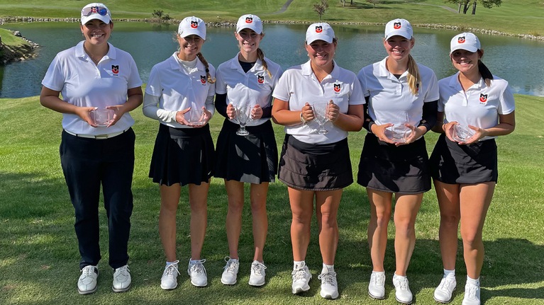 Kate Castle and No. 9 Women’s Golf win at SVU Knights Invitational