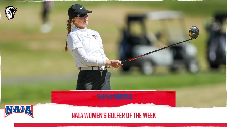 Sarah Castle earns NAIA Women's Golfer of the Week accolades